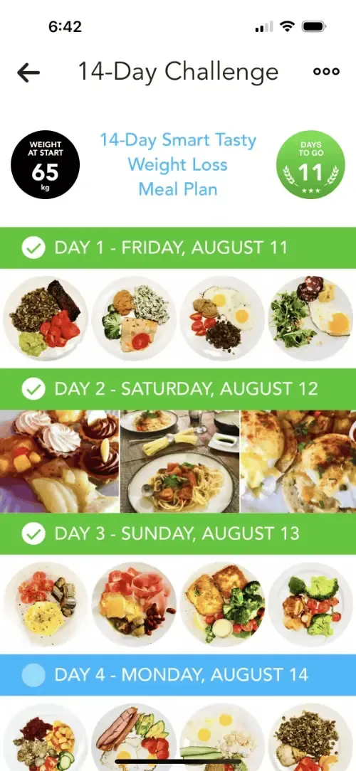 Quick healthy meals and Saturday flexibility